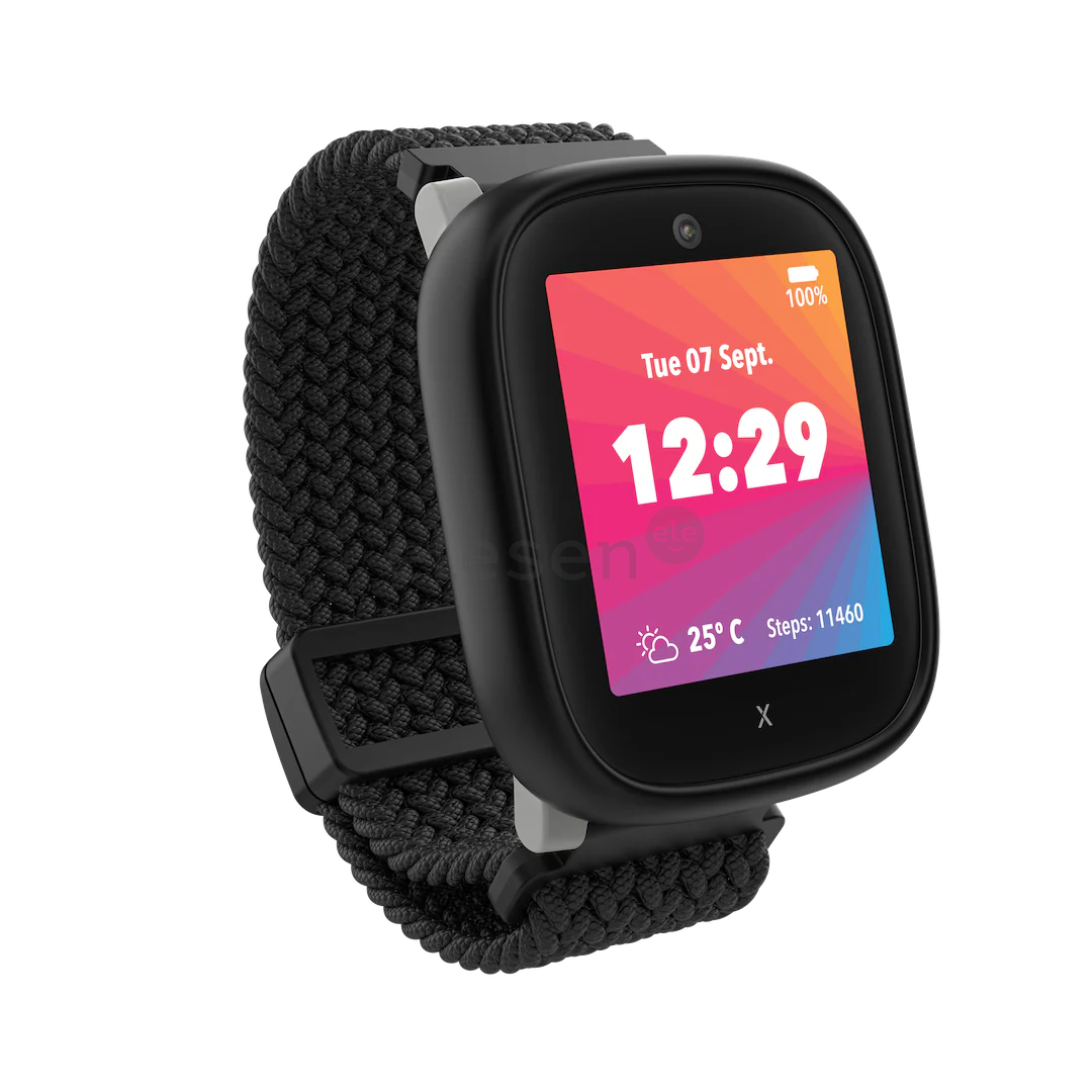 Xplora X6 Play Gen 2, LTE, juodas - Išmanusis laikrodis vaikams
