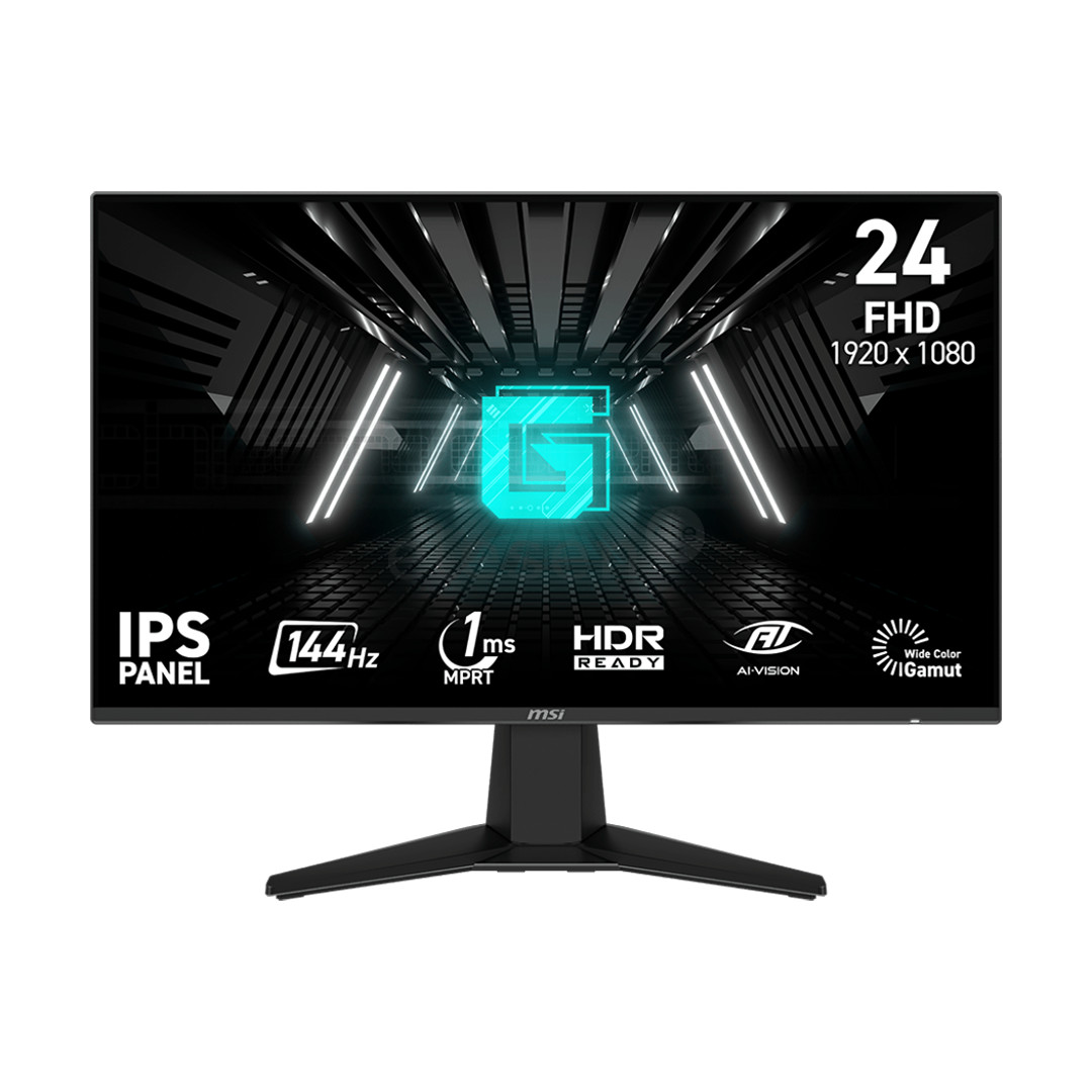 MSI G242L E14, 24'', FHD, 144 Hz, juodas - Monitorius