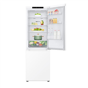 LG NatureFRESH, NoFrost, 344 L, aukštis 186 cm, baltas - Šaldytuvas