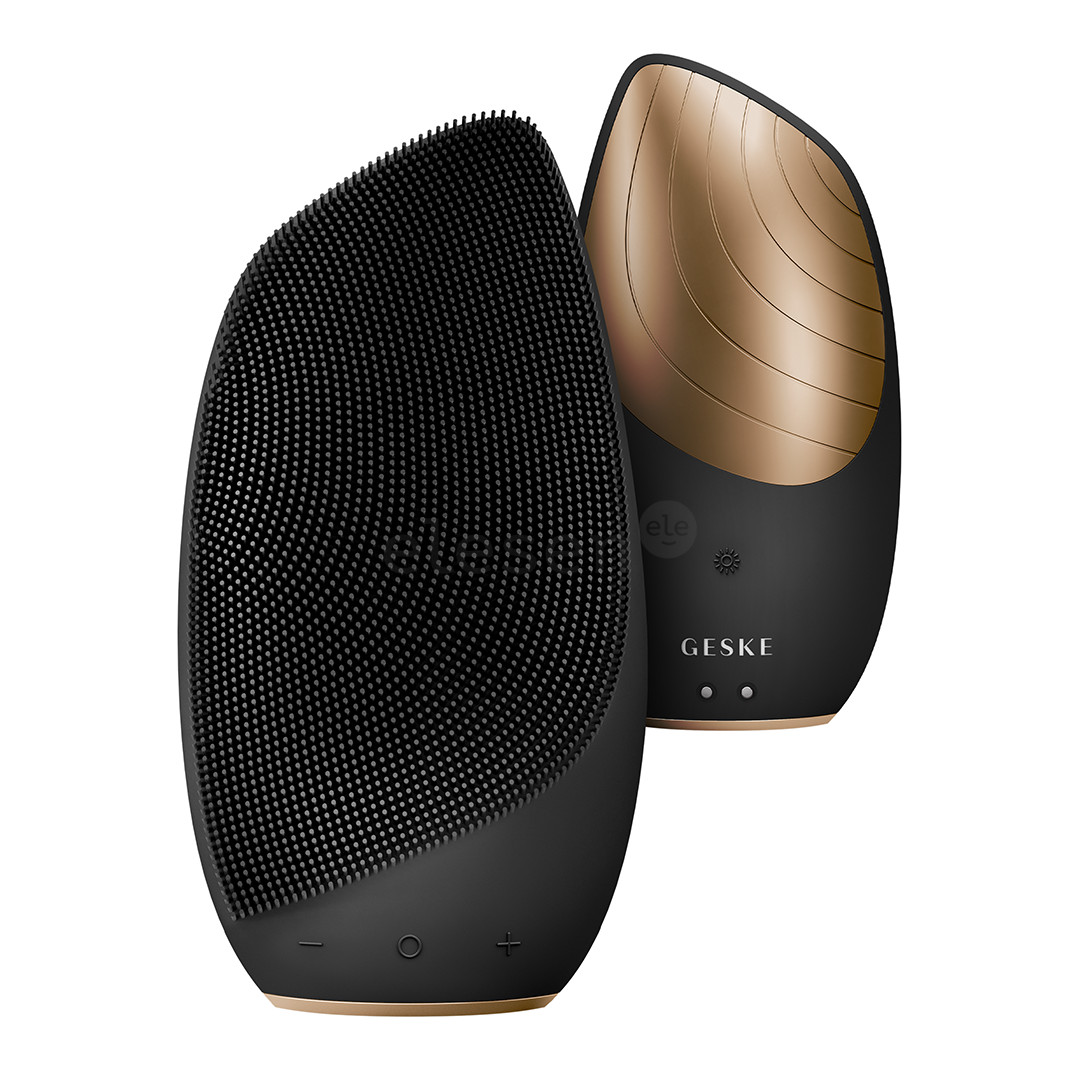 Geske Sonic Thermo Facial Brush, 6 в 1, серый - Многофункциональный прибор для ухода за лицом