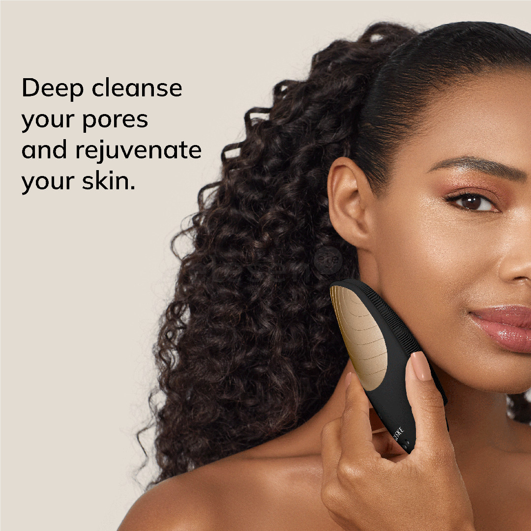 Geske Sonic Thermo Facial Brush, 6 в 1, серый - Многофункциональный прибор для ухода за лицом