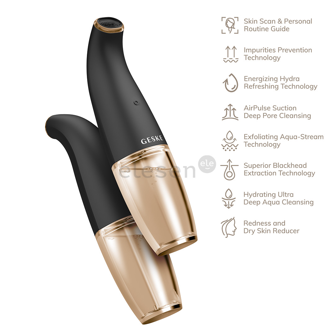 Geske SmartAppGuided, 8 в 1, серый - Прибор для очищения лица Aqua-Stream