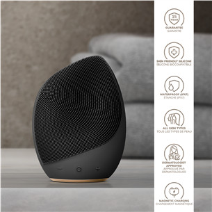 Geske Sonic Facial Brush, 5 в 1, серый - Щеточка для очищения лица