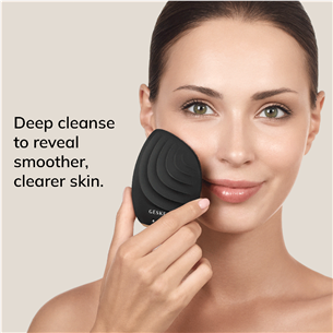 Geske Sonic Facial Brush | 5 in 1, pilkas - Veido odos priežiūros prietaisas