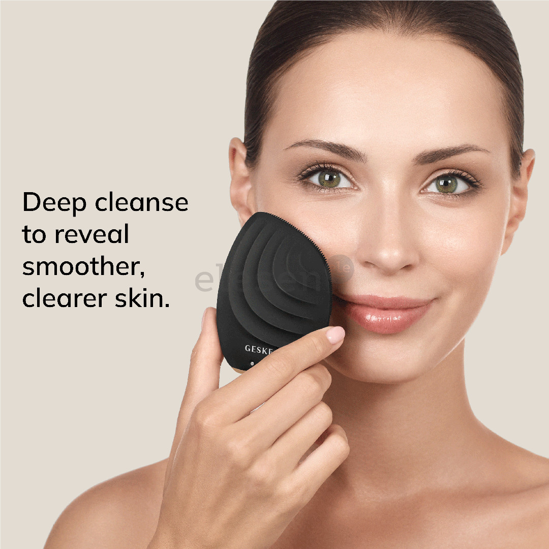 Geske Sonic Facial Brush, 5 в 1, серый - Щеточка для очищения лица