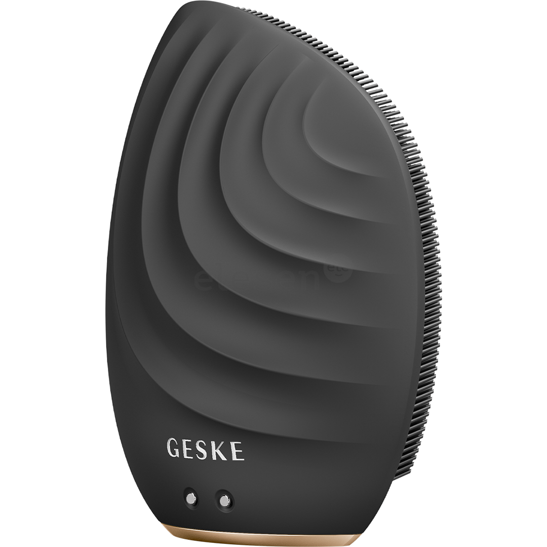 Geske Sonic Facial Brush | 5 in 1, pilkas - Veido odos priežiūros prietaisas