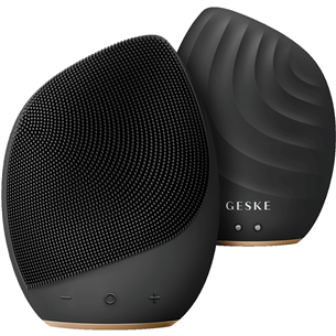 Geske Sonic Facial Brush | 5 in 1, pilkas - Veido odos priežiūros prietaisas