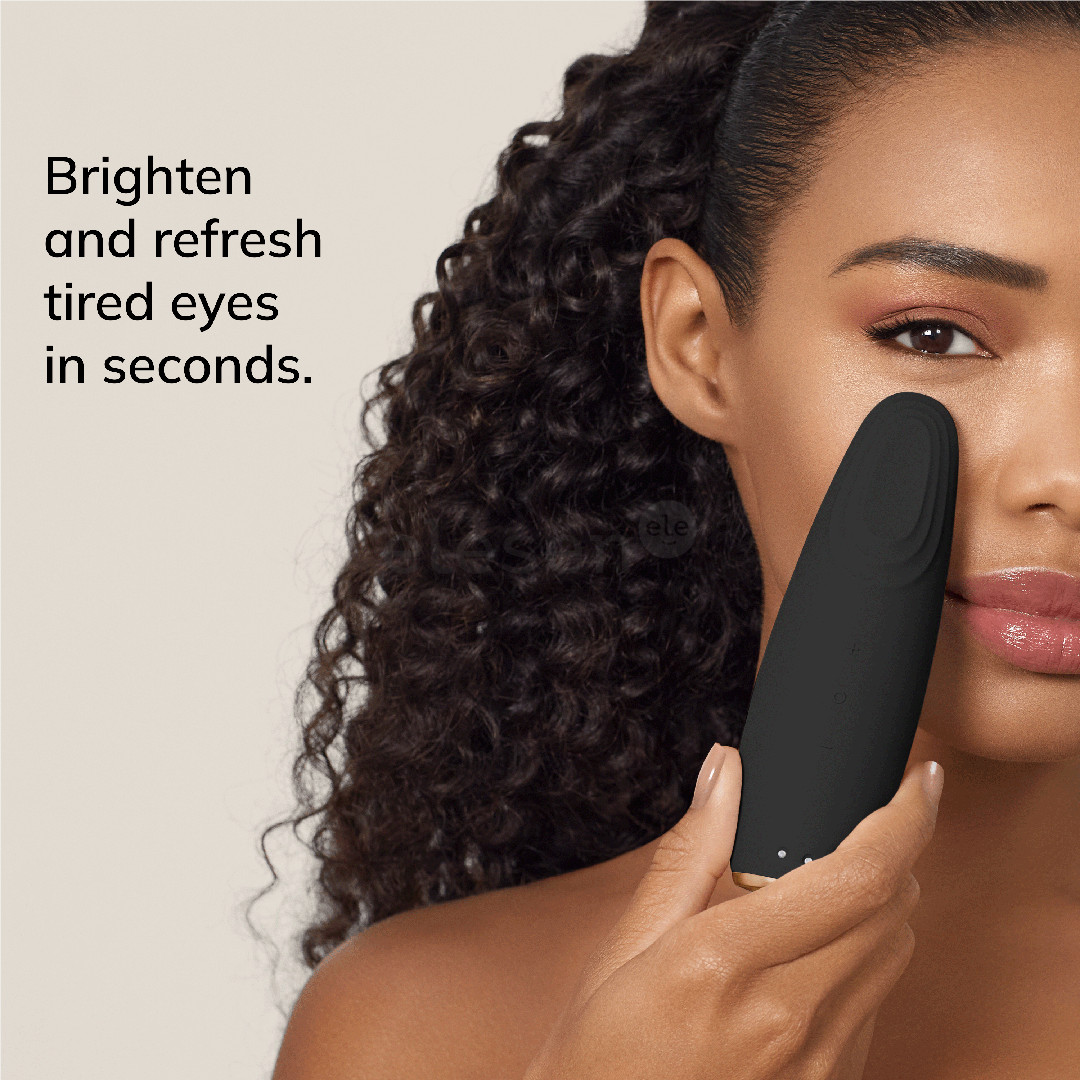 Geske SmartAppGuided, Warm & Cool Eye Energizer, 6 в 1, серый - Массажер для кожи вокруг глаз