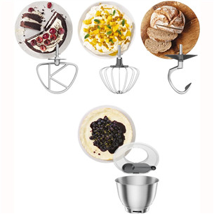 Kenwood Go, 800 W, 4 L, mėlynas - Virtuvinis kombainas