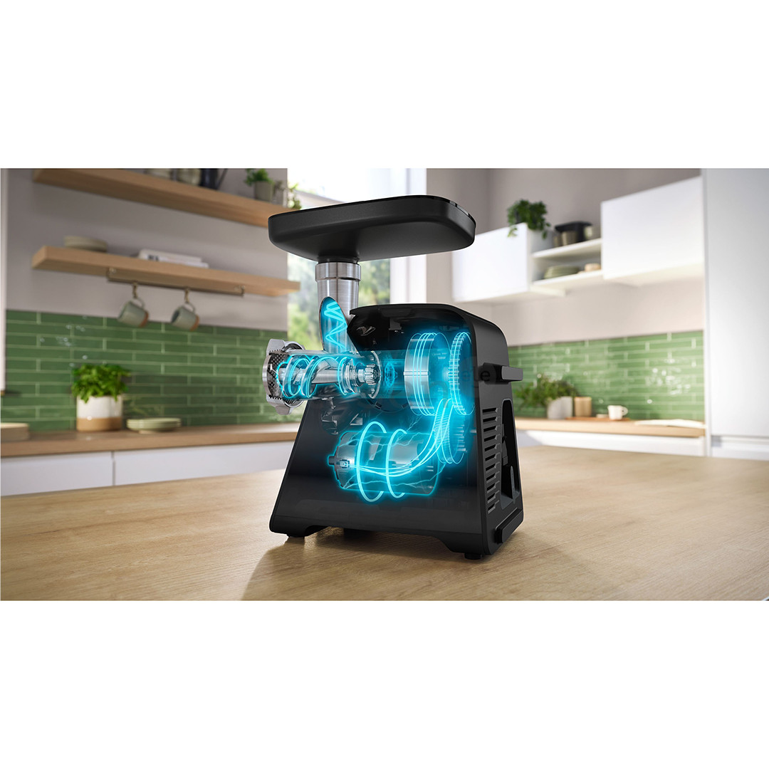 Bosch MultiPower, Series 6, 2100 W, juoda - Mėsmalė