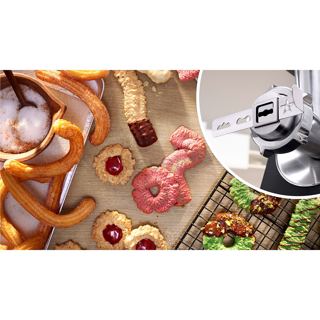 Bosch MultiPower, Series 6, 2100 W, juoda - Mėsmalė