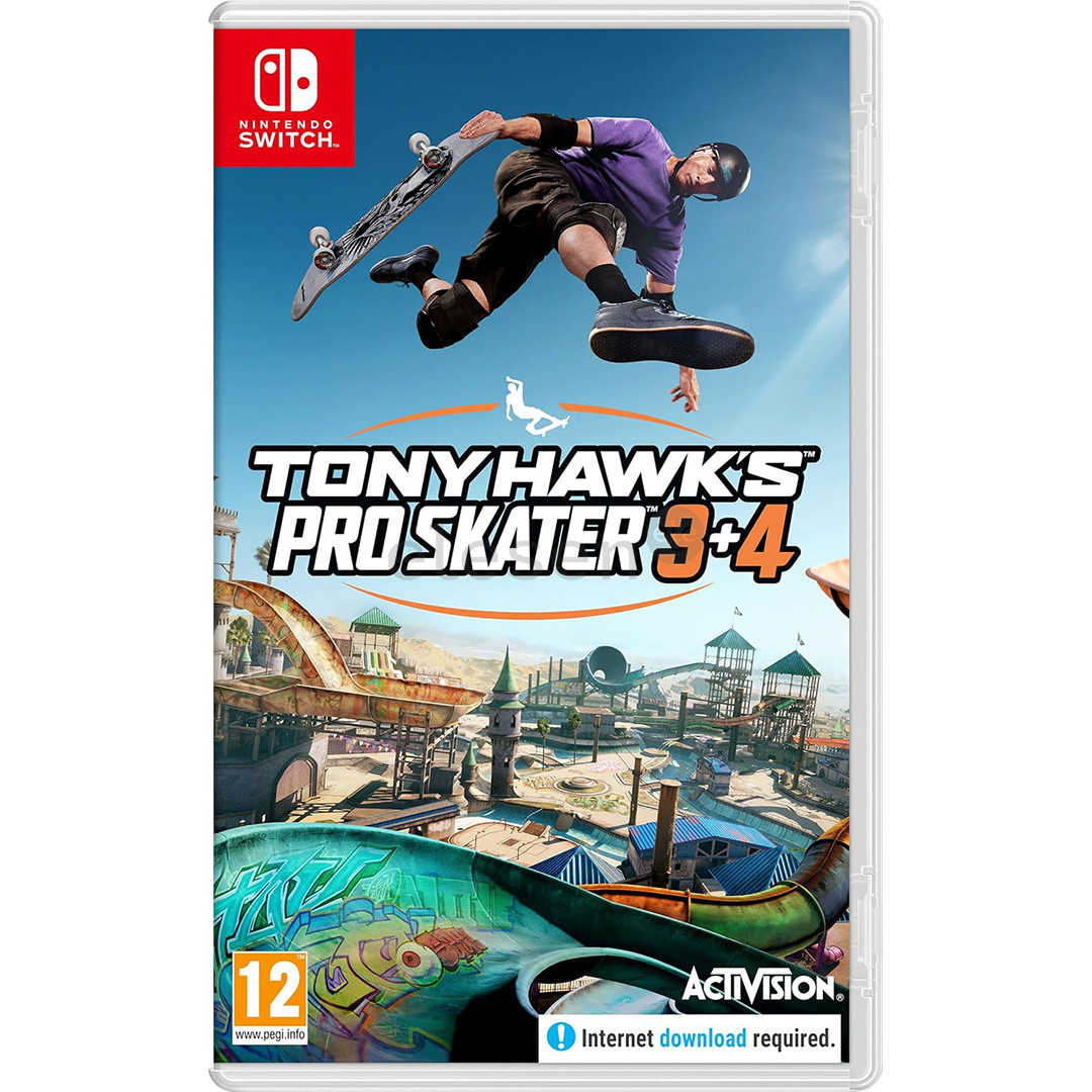 Tony Hawk's Pro Skater 3+4, Nintendo Switch - Игра