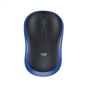 Logitech M185, mėlyna - Belaidė pelė