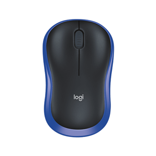 Logitech M185, синий - Беспроводная мышь 910-002236
