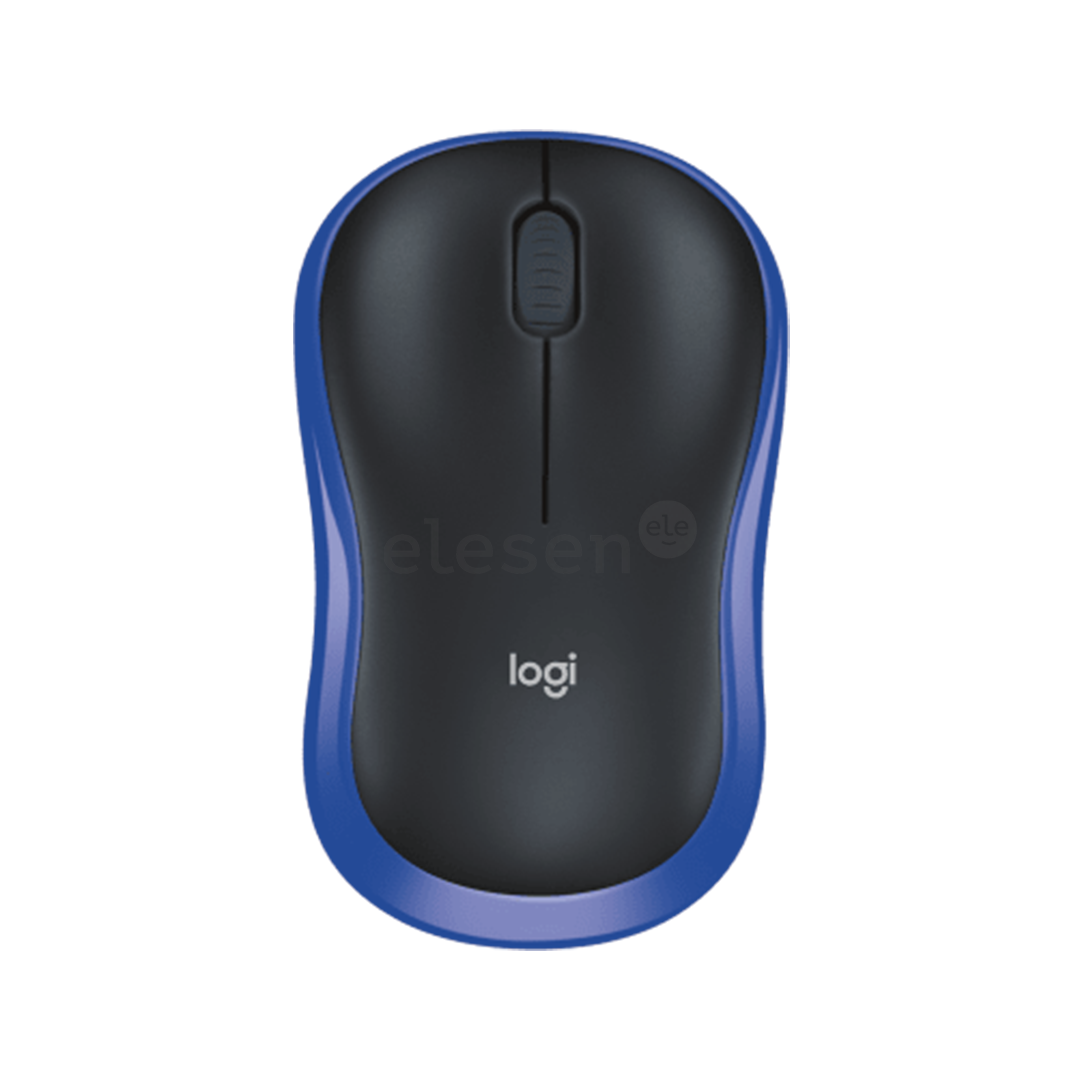 Logitech M185, синий - Беспроводная мышь