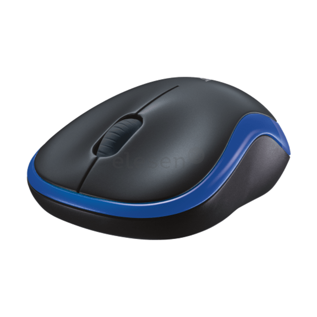 Logitech M185, синий - Беспроводная мышь