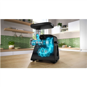 Bosch MultiPower, Series 6, 2100 W, juoda - Mėsmalė
