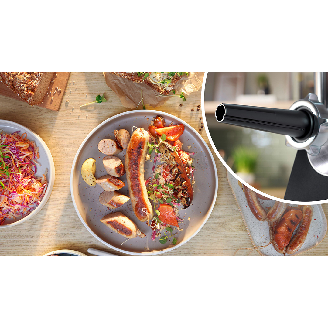 Bosch MultiPower, Series 6, 2100 W, black - Meat mincer