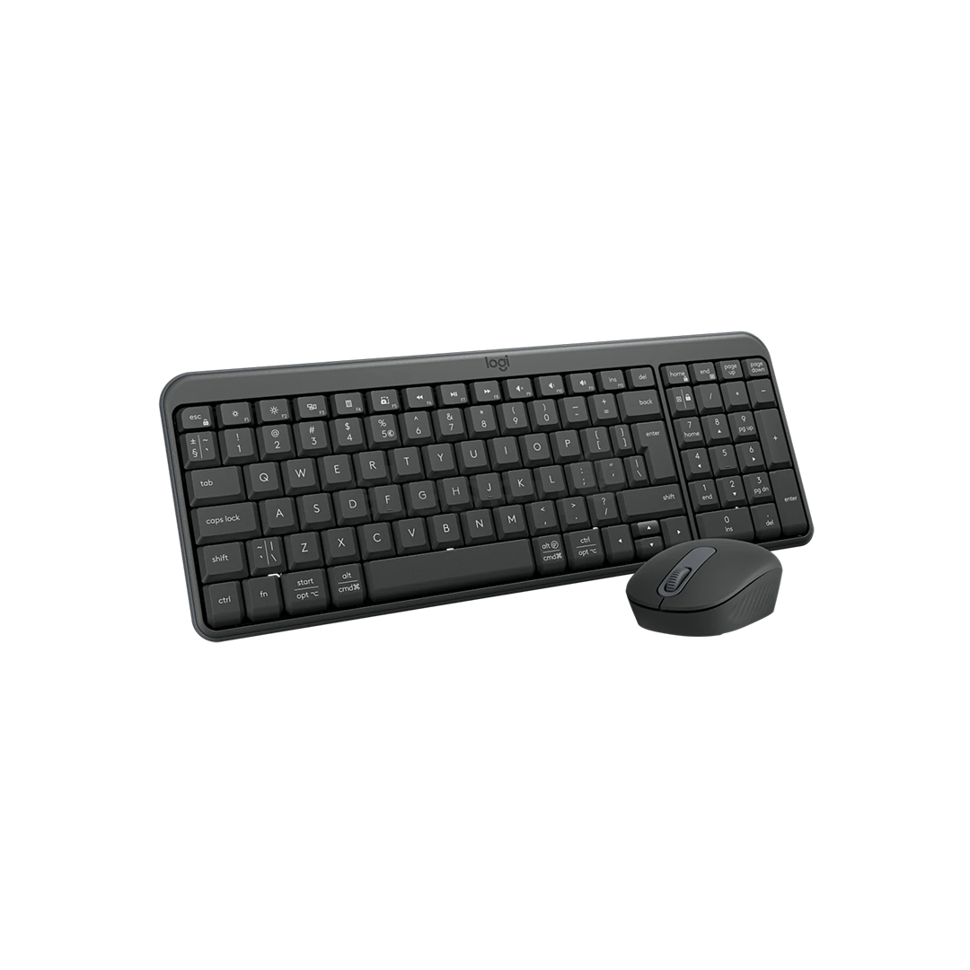 Logitech MK250 Compact, Bluetooth, SWE, juoda - Klaviatūra su pele