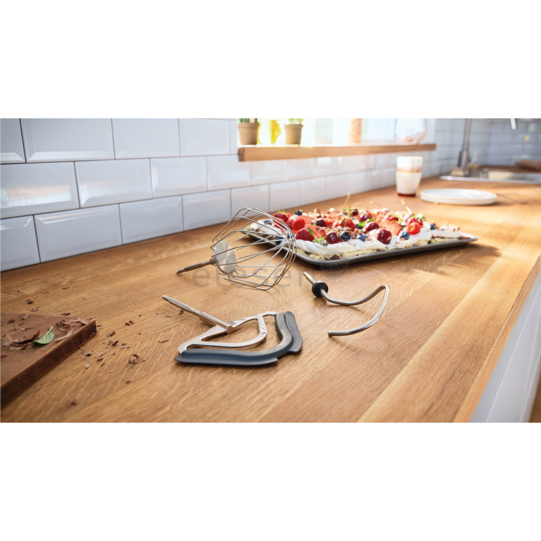 Bosch MUM5, Series 4, 1000 W, sidabro spalvos - Virtuvinis kombainas