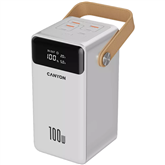 Canyon OnPower 610, 60 000 мАч, 100 Вт, USB-A, USB-C, белый - Внешний аккумулятор