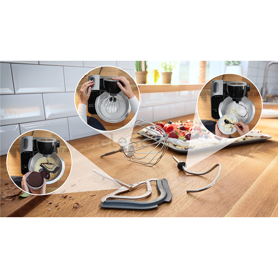 Bosch MUM5, Series 4, 1000 W, dark silver - Kitchen machine