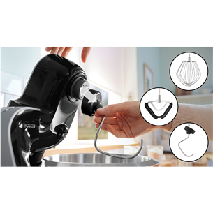 Bosch MUM5, Series 4, 1000 W, dark silver - Kitchen machine