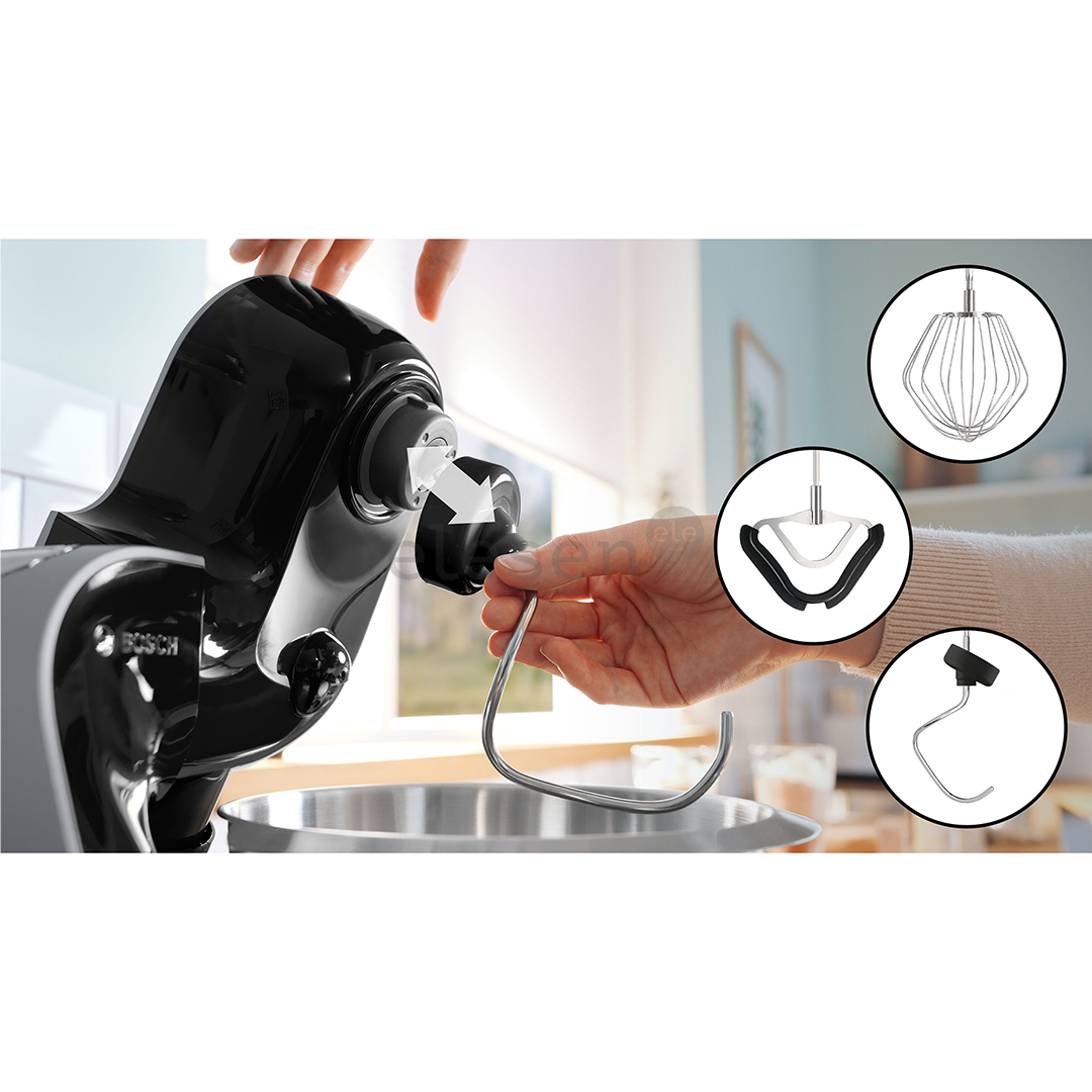 Bosch MUM5, Series 4, 1000 W, dark silver - Kitchen machine