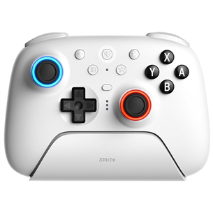 8BitDo Ultimate 2, baltas - Belaidis žaidimų pultelis 6922621507079