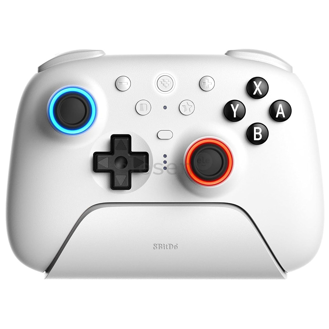 8BitDo Ultimate 2, baltas - Belaidis žaidimų pultelis