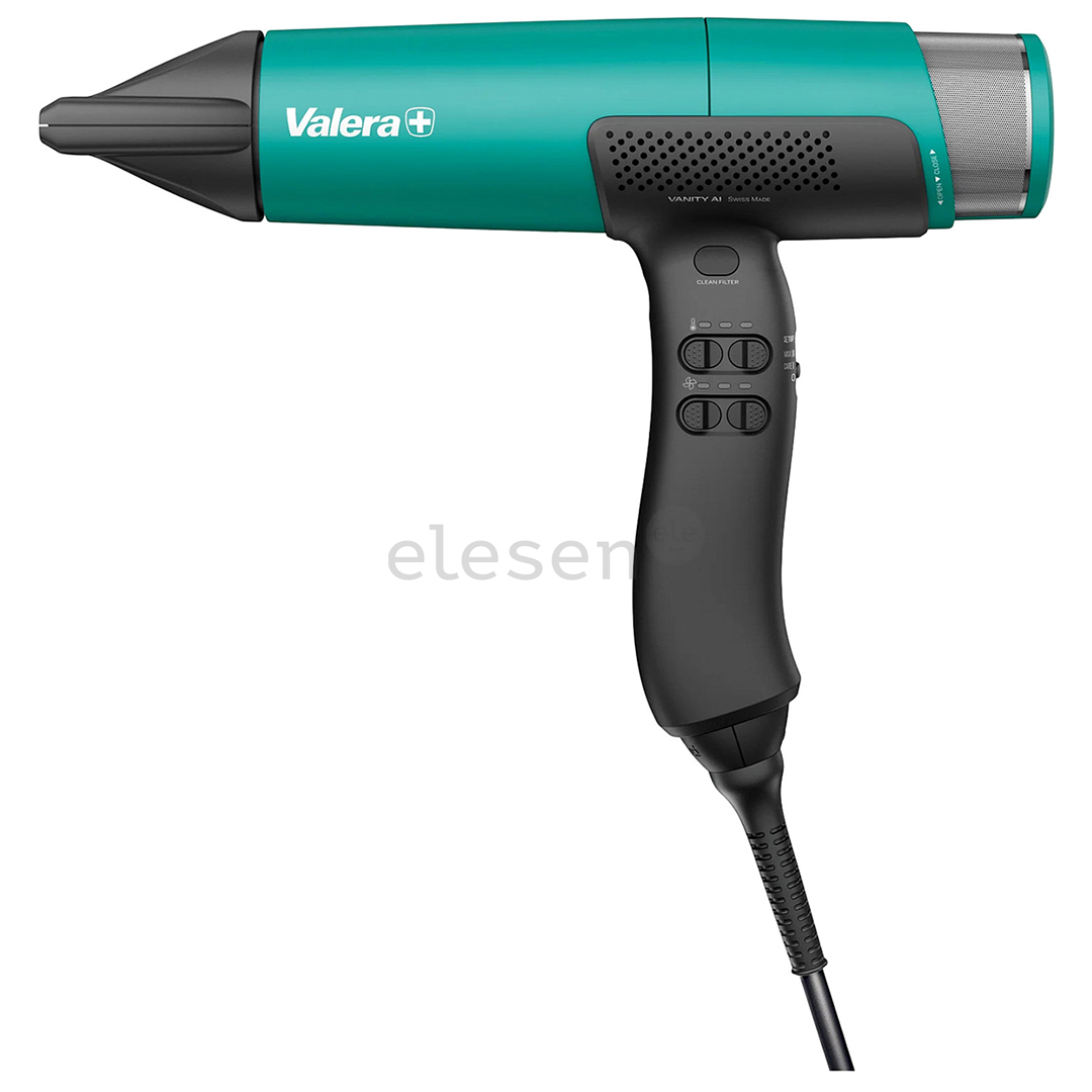 Valera VanityCare AI Emerald Pulse, 2000 Вт, зеленый - Фен