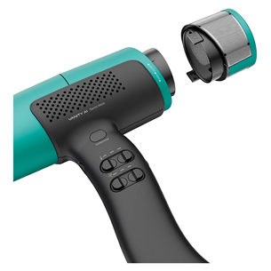 Valera VanityCare AI Emerald Pulse, 2000 Вт, зеленый - Фен