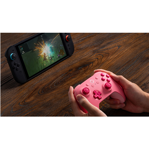 8BitDo Ultimate 2C, rožinis - Belaidis žaidimų pultelis