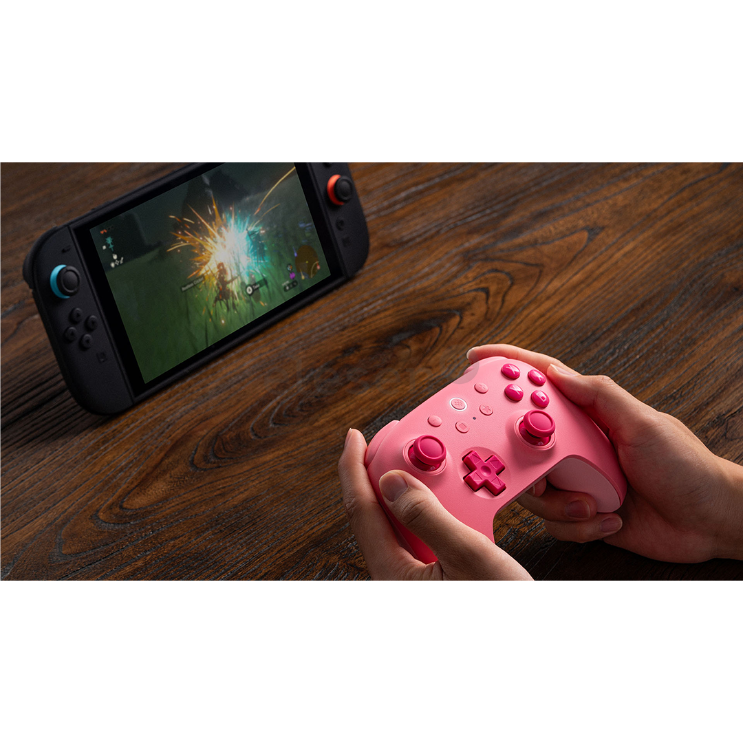 8BitDo Ultimate 2C, rožinis - Belaidis žaidimų pultelis