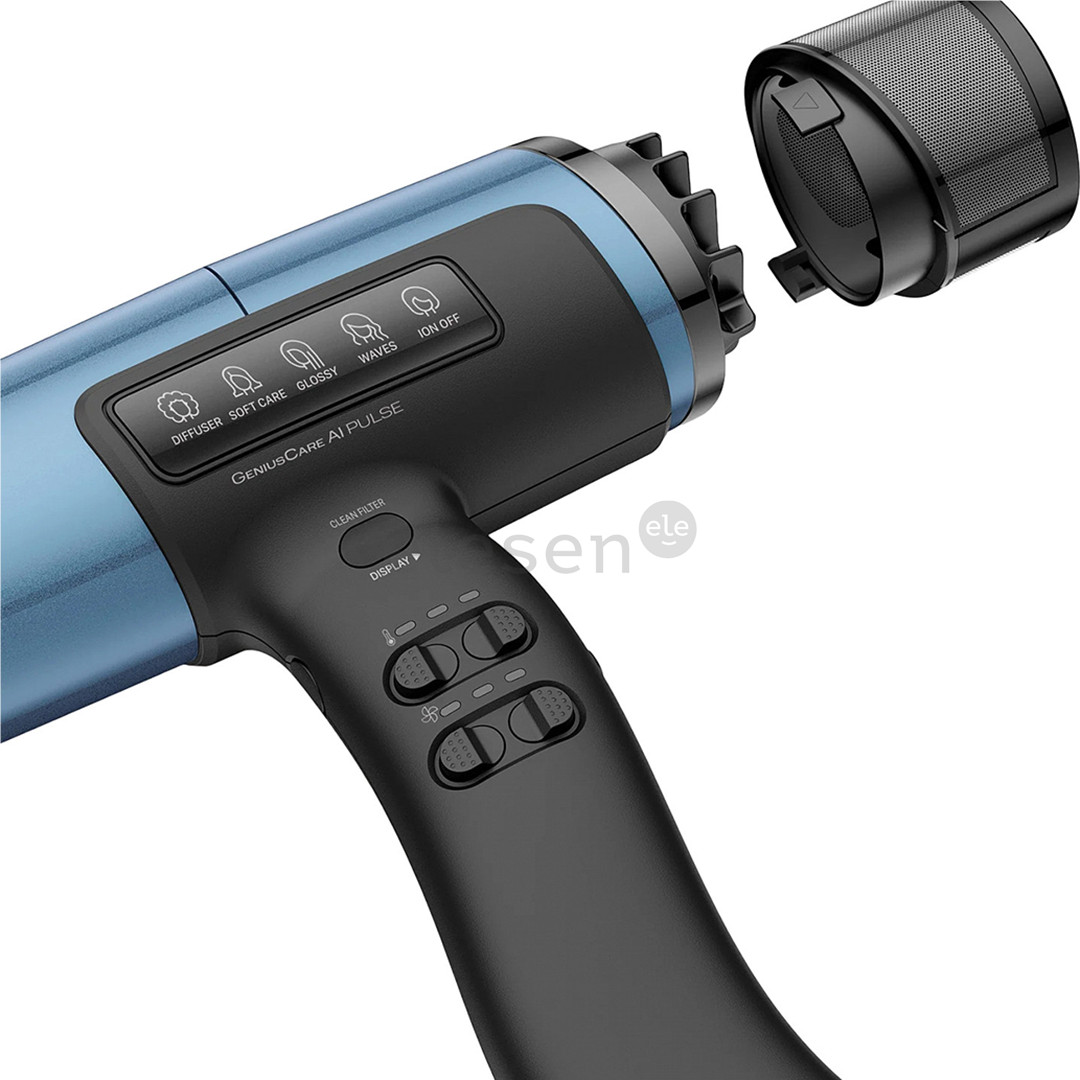 Valera GeniusCare AI Pulse Pacific, 2400 Вт, синий - Фен