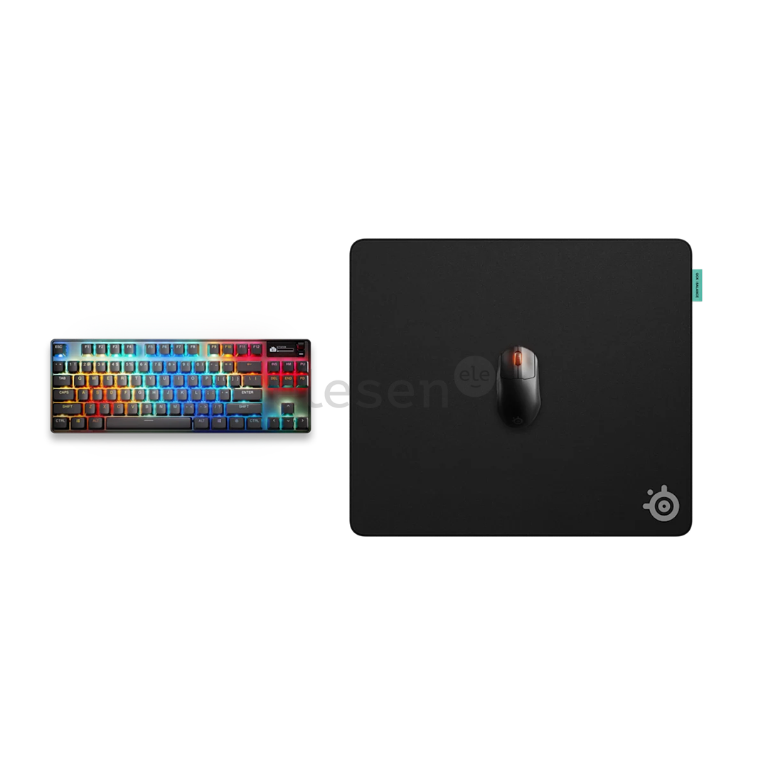 Steelseries QcK Performance Balance, L, juodas - Pelės kilimėlis