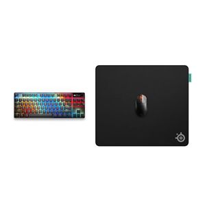Steelseries QcK Performance Control, L, juodas - Pelės kilimėlis