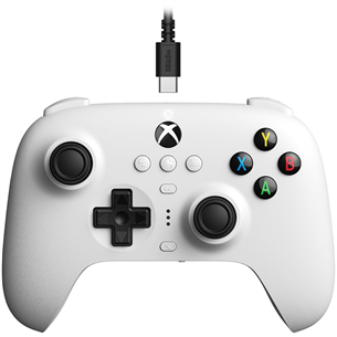 8BitDo Ultimate, baltas - Žaidimų pultelis 6922621505129