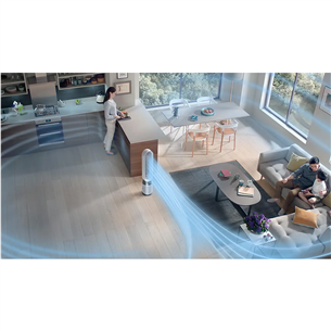 Dyson Purifier Cool Gen1, белый/никель - Вентилятор и очиститель воздуха