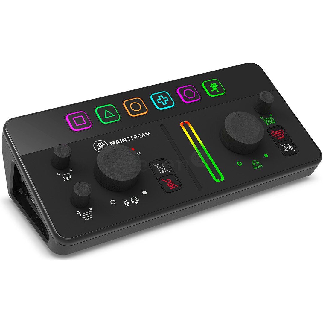 MACKIE MainStream, juodas - AV sąsajos įrenginys