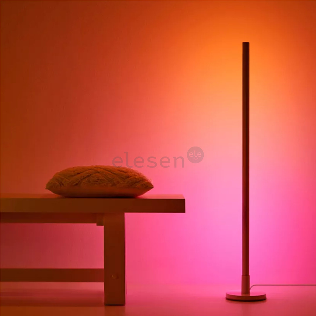 Wiz Pole Floor Light, RGBW, Bluetooth, baltas - Išmanusis šviestuvas