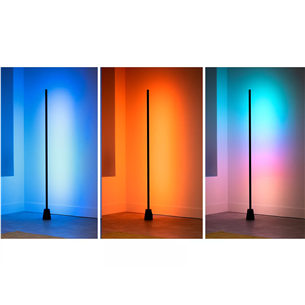 Wiz Gradient Floor Light, RGB, Bluetooth, Matter, черный - Умный светильник