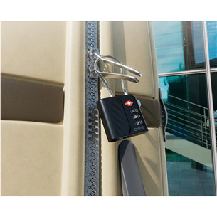 SBS FindMy lock for luggage, черный - Локализатор