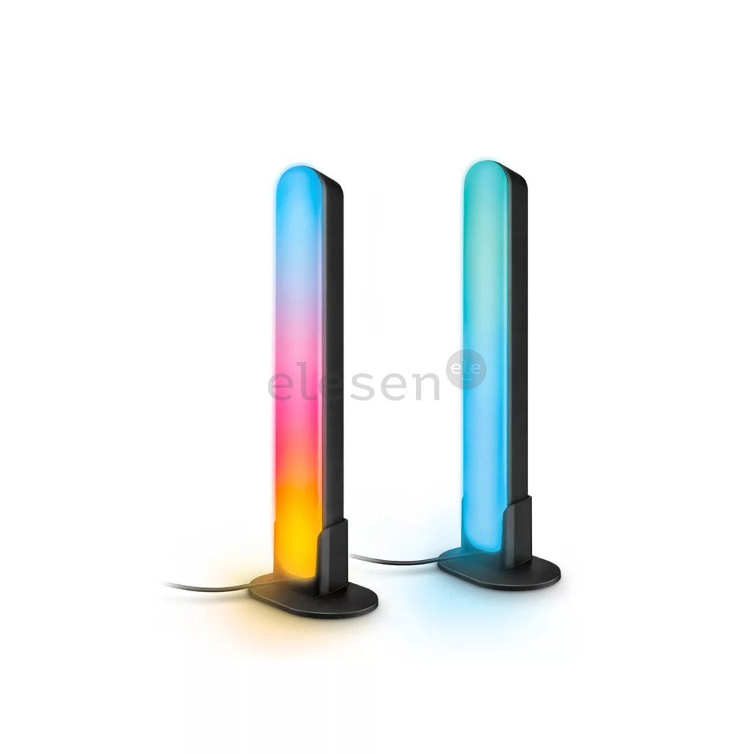 Wiz Gradient Light Bars, RGBIC, Bluetooth, Matter, черный - Умный светильник