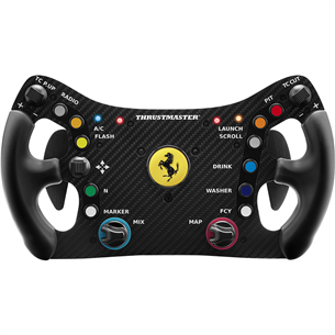 Thrustmaster Ferrari 488 GT3 Wheel Add-On, black - Racing wheel 3362934003395