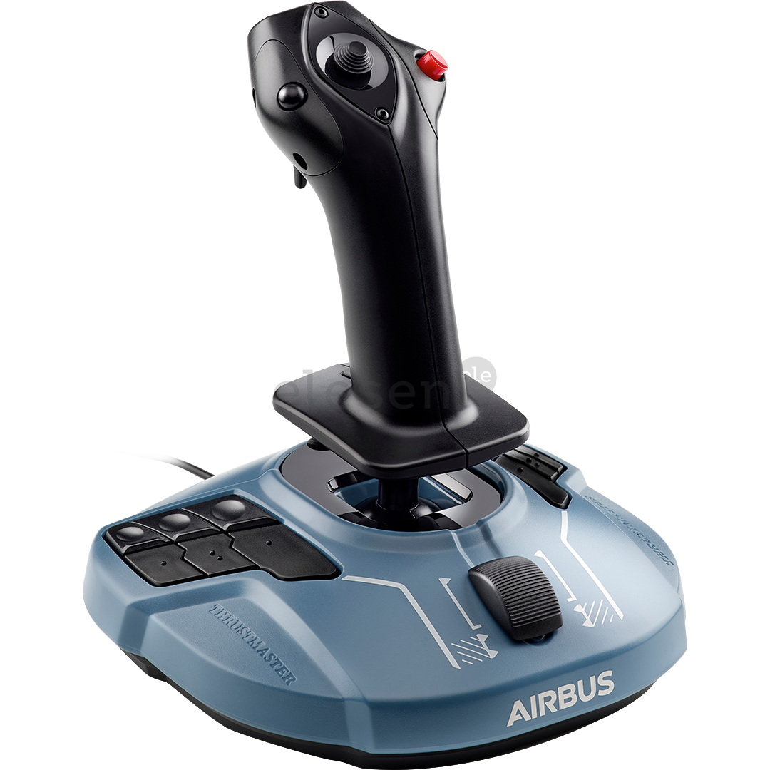 Thrustmaster TCA Sidestick Airbus, синий/черный - Ручка управления