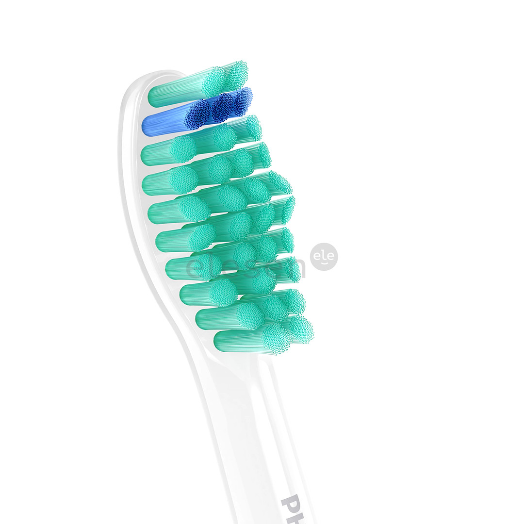 Philips Sonicare ProResults, 4 vnt., balti - Dantų šepetėlių antgaliai