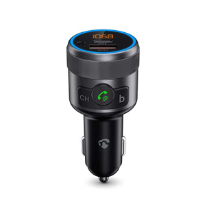 Nedis Car FM Transmitter, juodas - FM siųstuvas