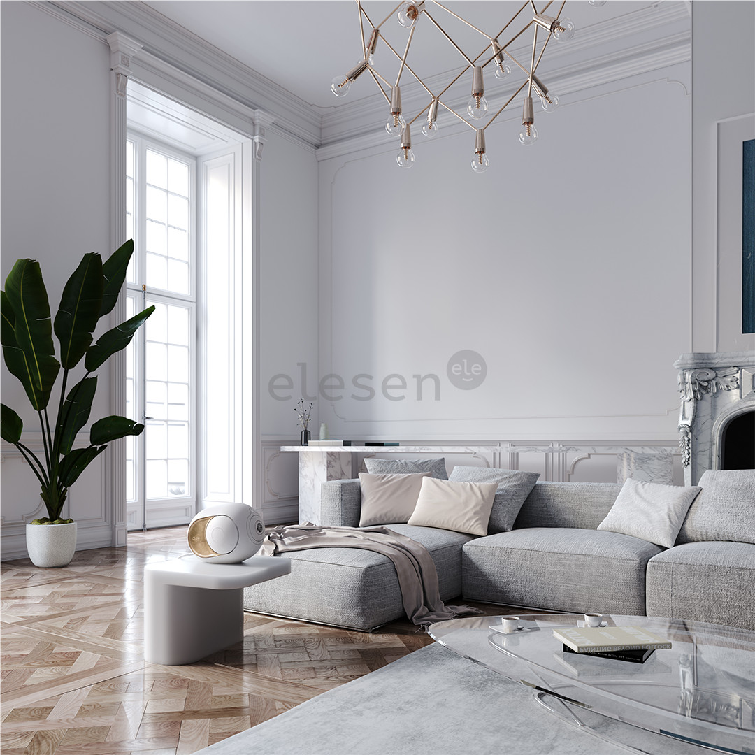 Devialet Phantom I 108 dB Opéra de Paris, balta/aukso spalvos - Garso kolonėlė