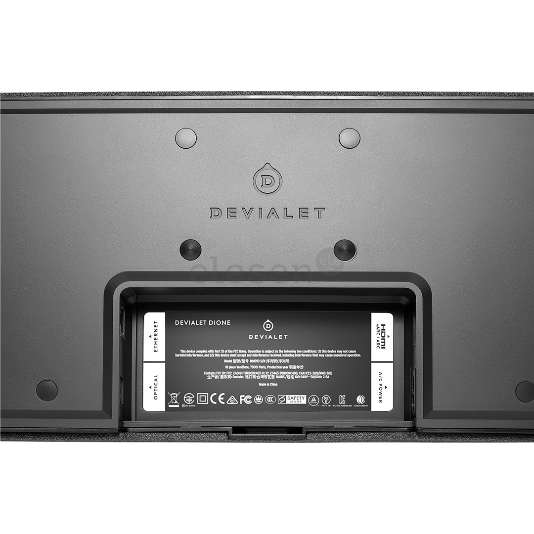 Devialet Dione, 5.1.2, черный - Саундбар